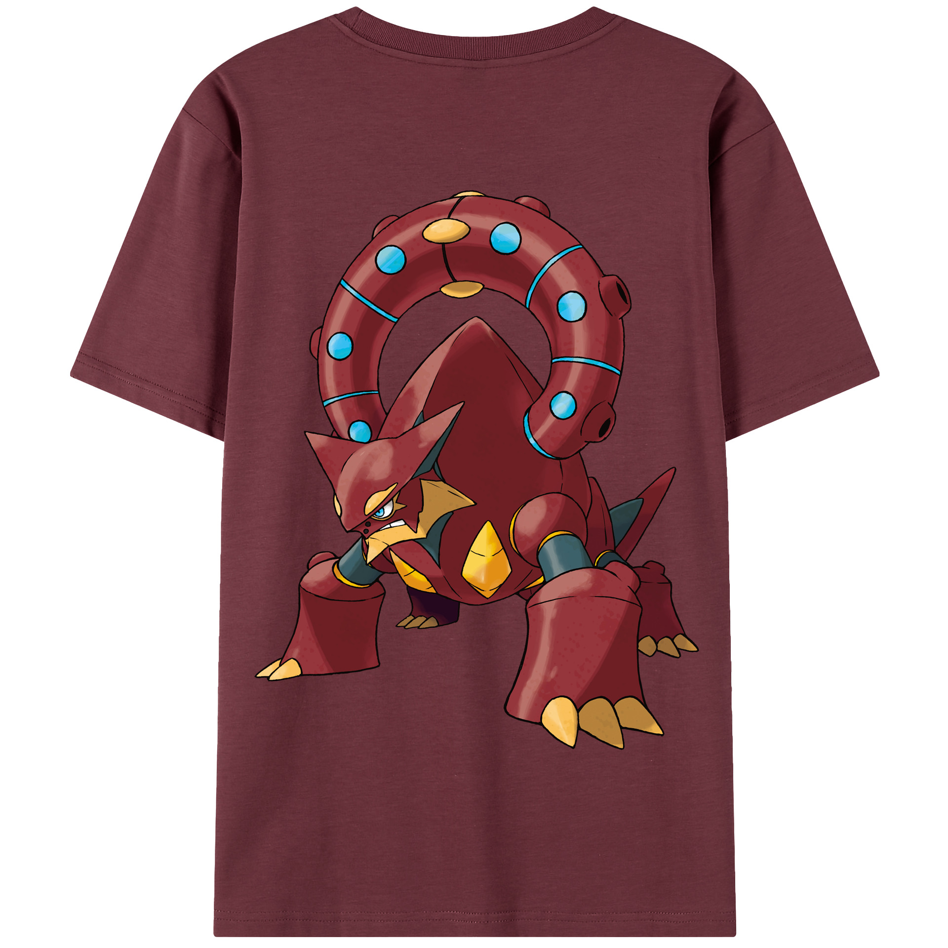 （画像用） ポケットモンスター Pokémon 綿100％半袖Tシャツ（背面プリント）